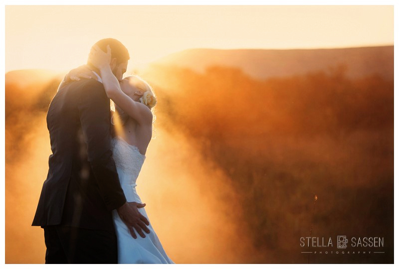 wedding photos on a game farm south africa