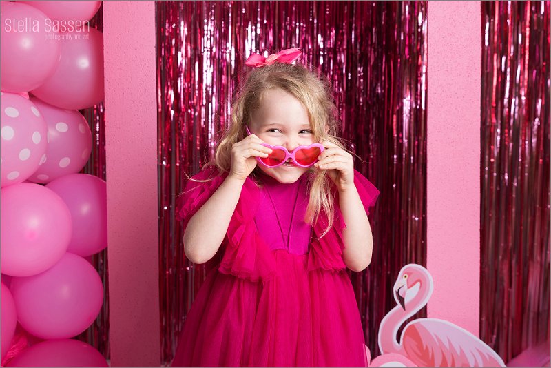 Barbie themed photo shoot Cape Town child portraits