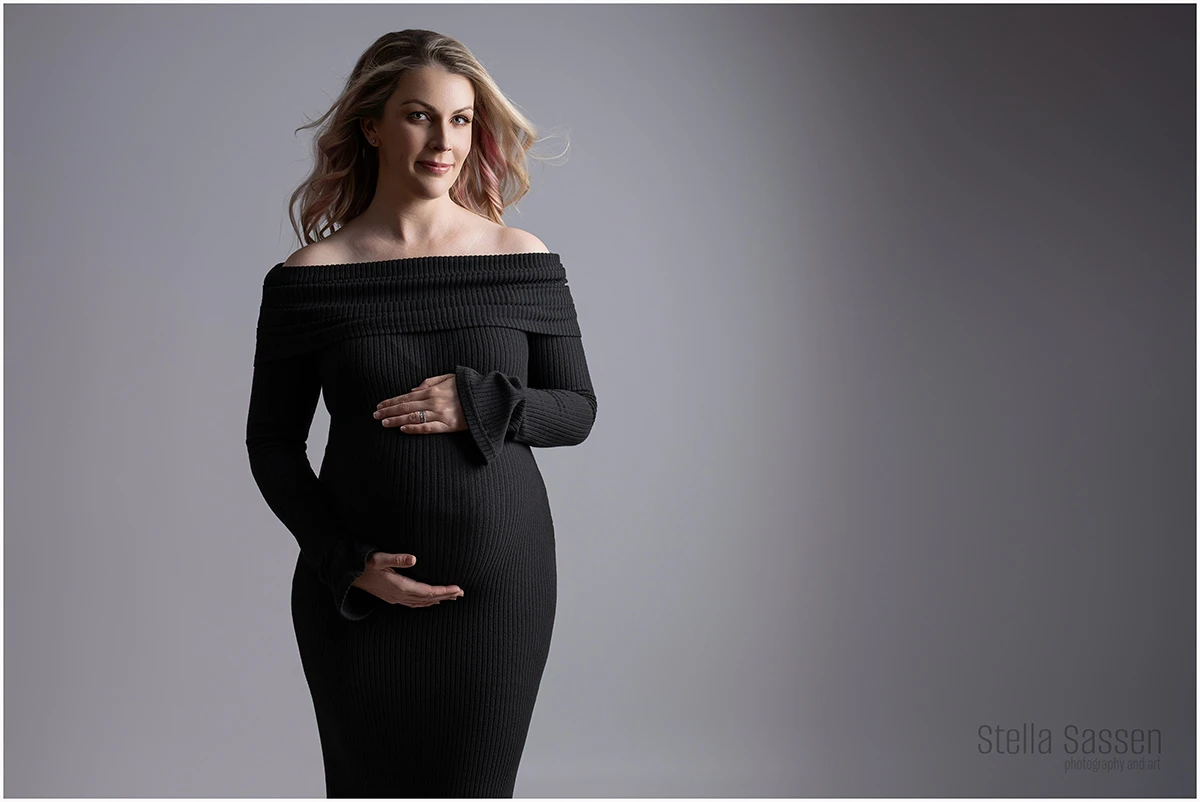 cape town black white maternity portraits 06