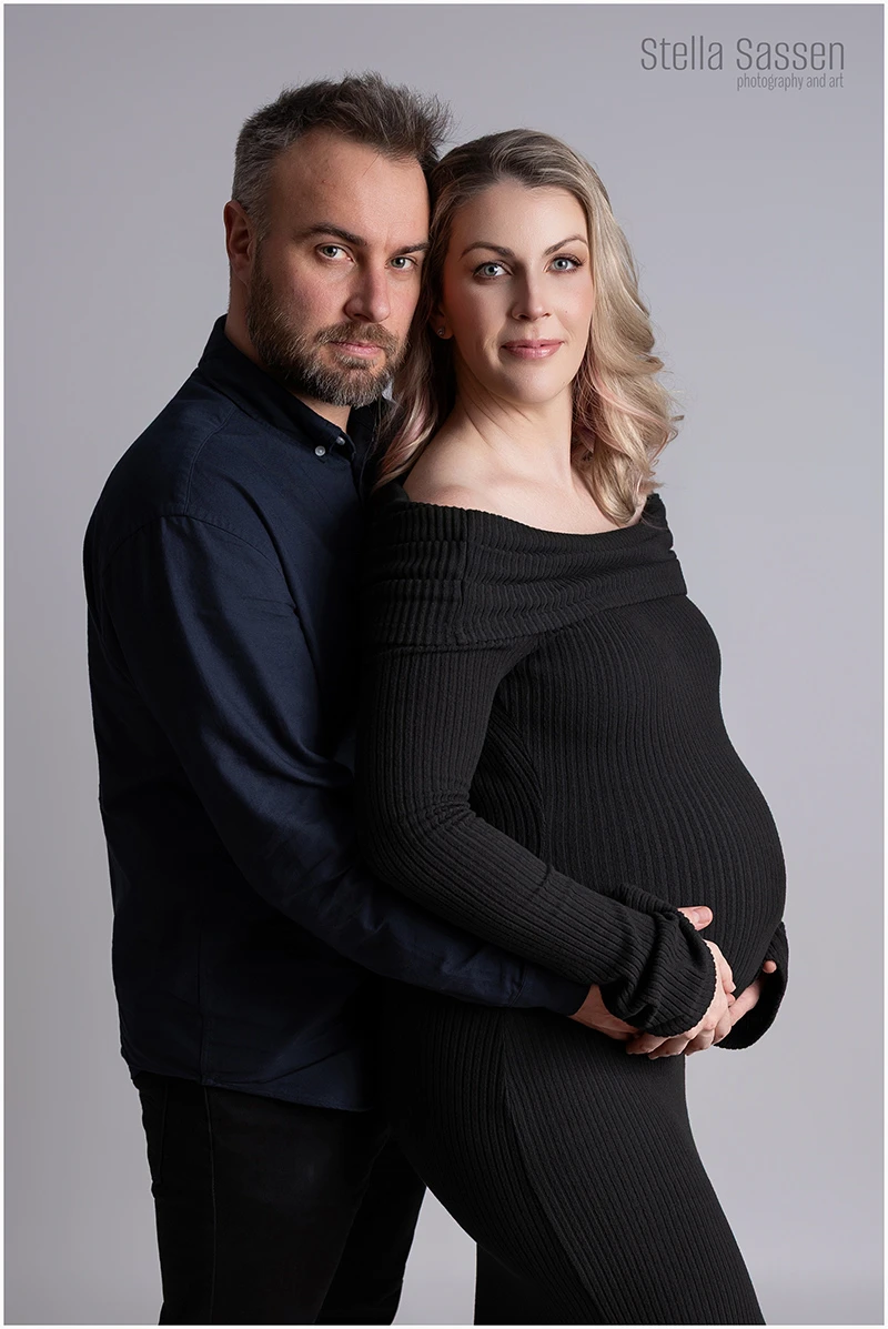 cape town black white maternity portraits 09