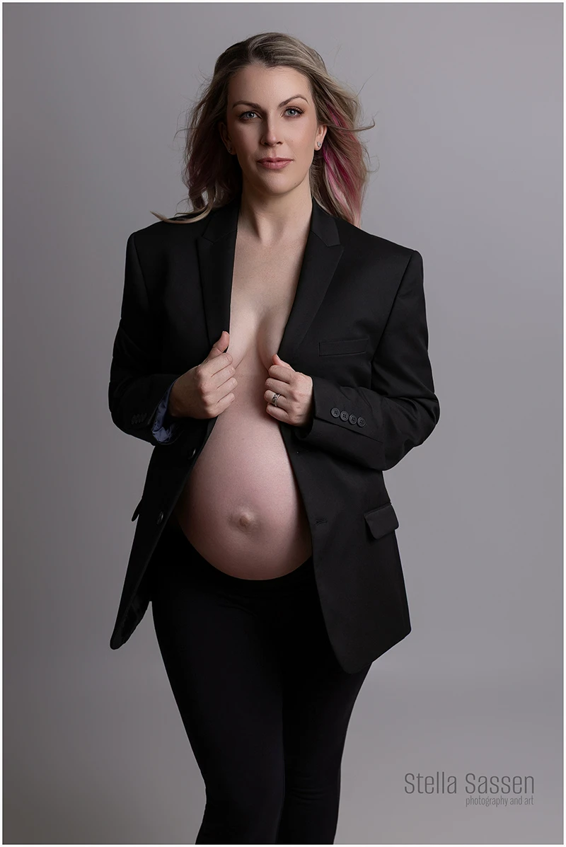cape town black white maternity portraits 14