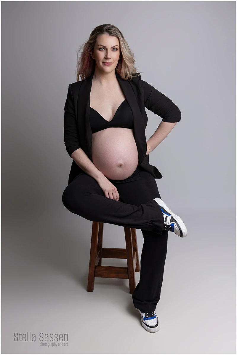 cape town black white maternity portraits 18